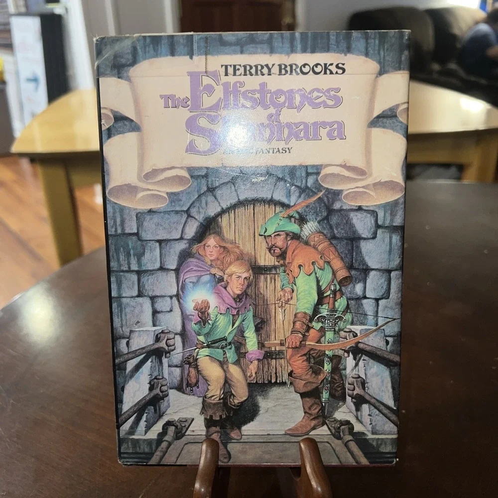 The Elfstones of Shannara by Terry Brooks 1982 Del Rey Book Club Edition HCDJ